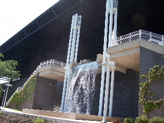 decorative waterfall